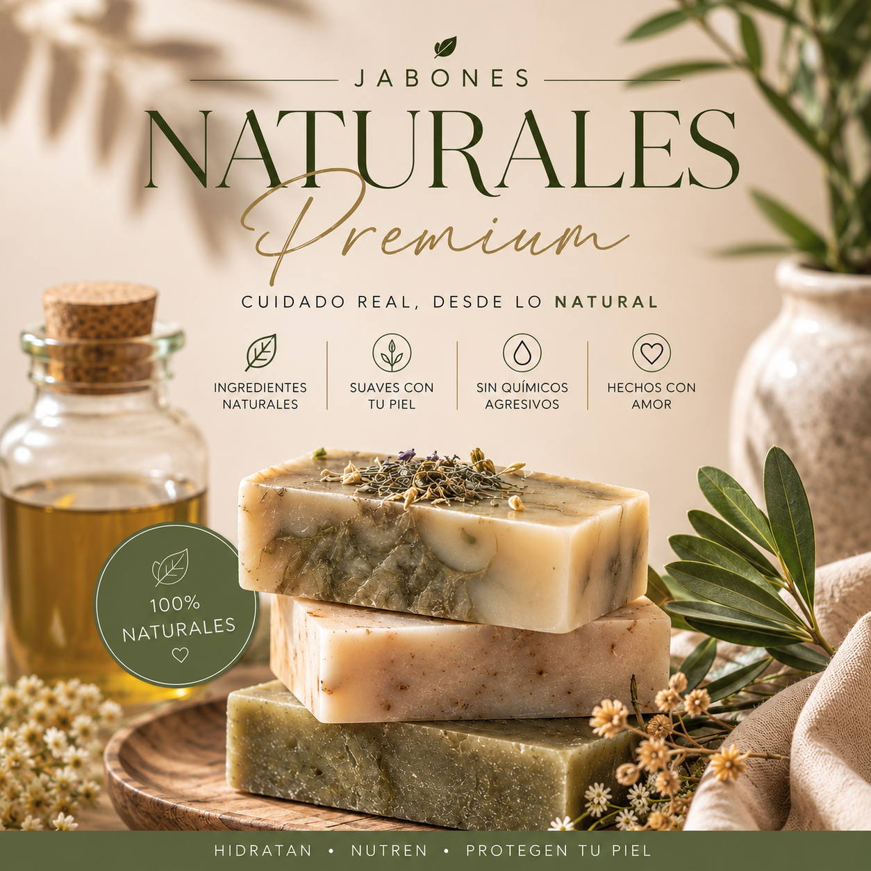 Creá Jabones Artesanales + Sales de Baño 🧴